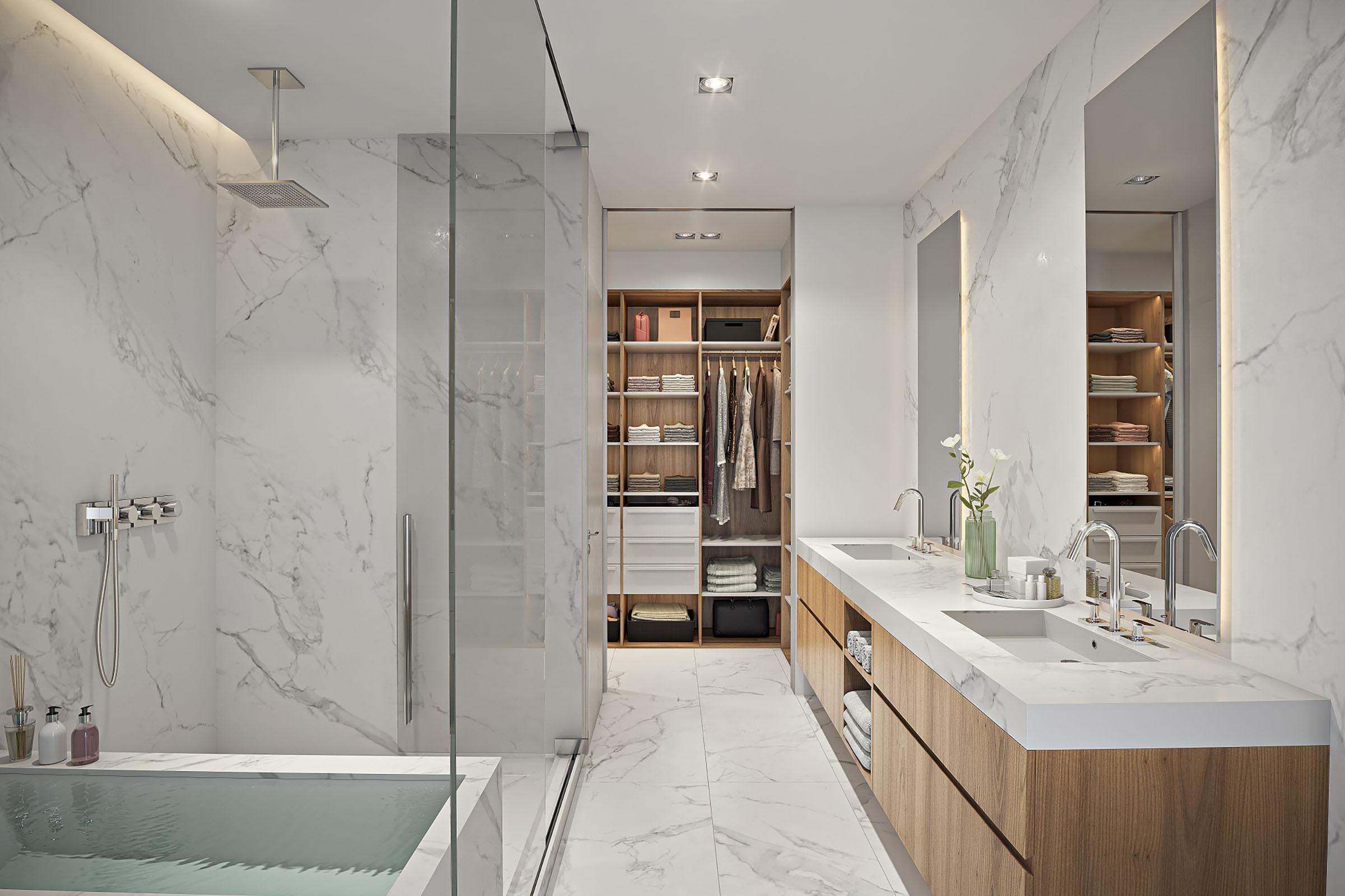 Rendering of Casa Bella Residences Bathroom